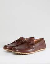 Thumbnail for your product : WALK LONDON Walk London Albert Leather Loafers In Brown