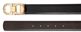 Ferragamo Set of 2 reversible Chicco leather belts