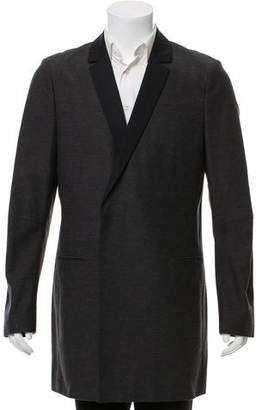 AllSaints Double-Breasted Notched Lapel Coat