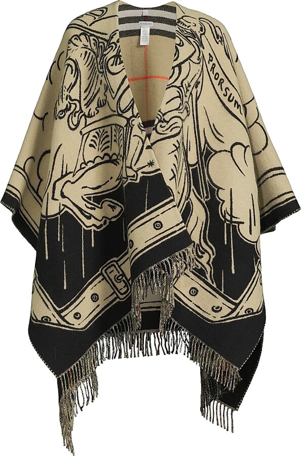 Women's Stormy Knight Wool Cape - Sand