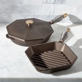 Thumbnail for your product : Crate & Barrel Finex A Cast Iron Grill Pan