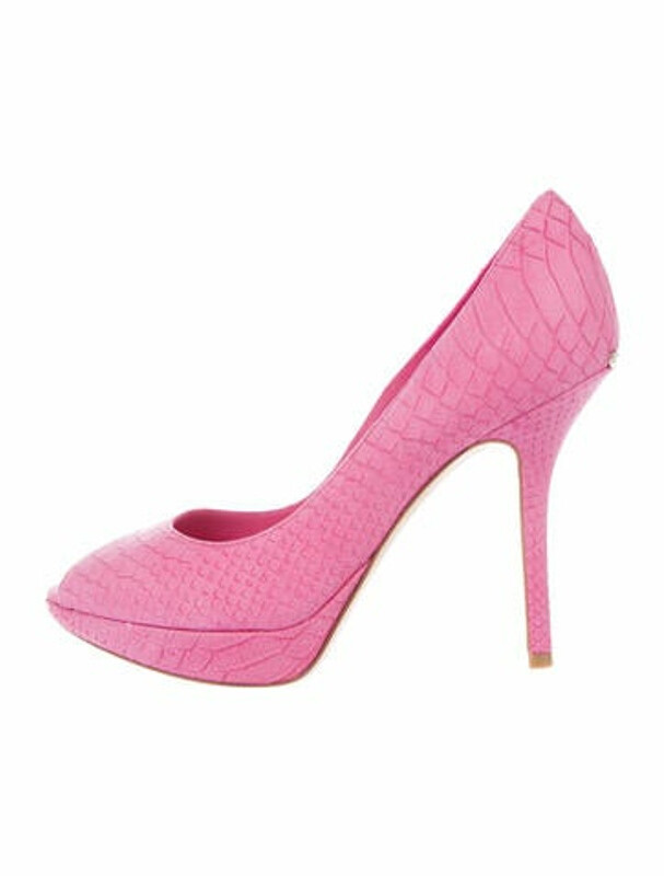Christian Dior Miss Python Pumps w/ Tags Pink ShopStyle