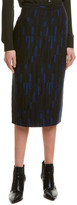 Thumbnail for your product : St. John Mosaic Jacquard Pencil Skirt