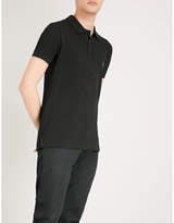 Thumbnail for your product : Paul Smith Zebra-embroidered cotton-pique polo shirt