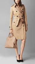 Thumbnail for your product : Burberry Medium Grainy Leather Bowling Bag