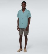 Thumbnail for your product : Frescobol Carioca Thomas TENCEL® camp-collar shirt