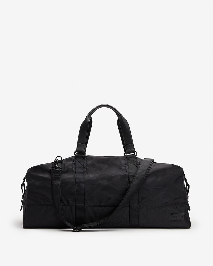 black camo duffle bag