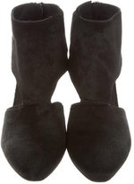 Thumbnail for your product : Zero Maria Cornejo Ponyhair Ankle Boots