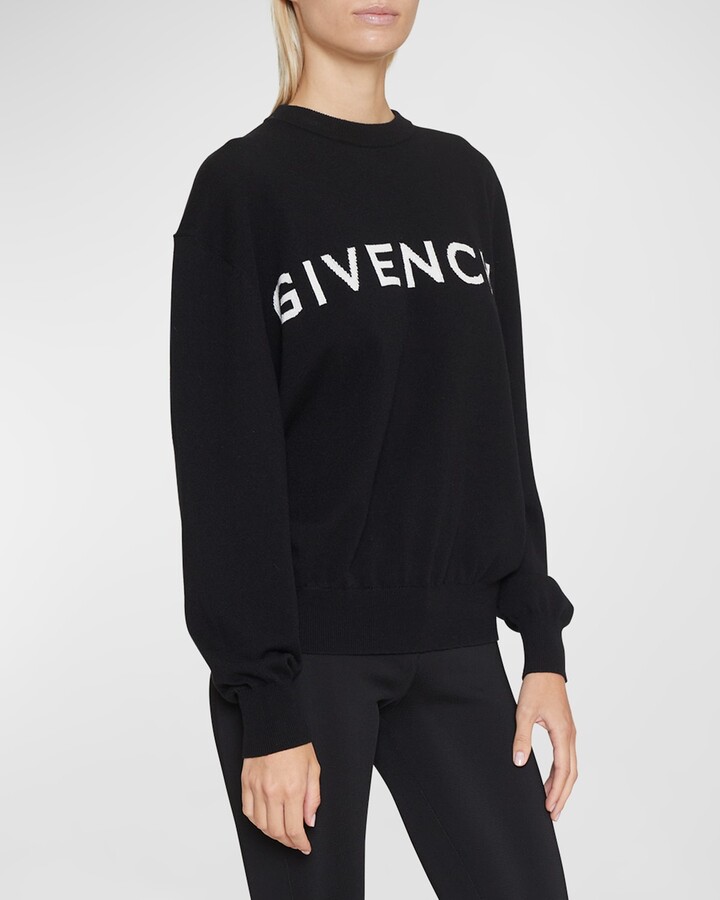 Givenchy Logo Cashmere Sweater - ShopStyle