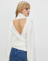 Thumbnail for your product : Reverse Women's White Long Sleeve Tops - Open Back Top - Size XS/S at The Iconic