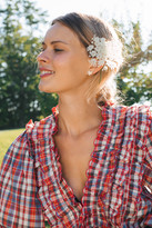 Thumbnail for your product : The Great Farmhouse Plaid Tuxedo Button Top