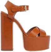 Laurence Dacade 150mm Rosella Leather Platform Sandals