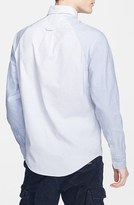 Thumbnail for your product : Michael Bastian Gant by 'Football' Raglan Body Stripe Woven Shirt
