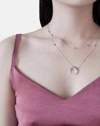 Wanderlust + Co Crescent & Constellation Layered Necklaces