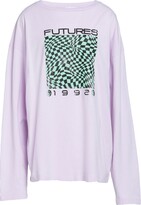 Thumbnail for your product : Topshop T-shirt Lilac