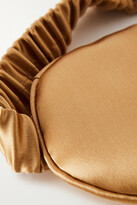 Thumbnail for your product : Slip Embroidered Silk Eye Mask - Gold