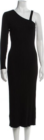 The Range Asymmetrical Long Dress