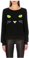 Thumbnail for your product : Wildfox Couture Black cat jersey jumper