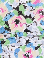 Thumbnail for your product : Ganni Halterneck Floral Print Swimsuit