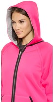 Thumbnail for your product : Alexander Wang T by Bonded Fleece Reversible Hooded Jacket