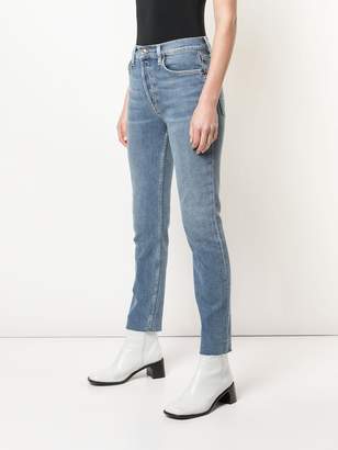 RE/DONE + Levi's high rise ankle crop jeans