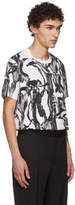 Thumbnail for your product : Givenchy White and Black Iris Pocket T-Shirt