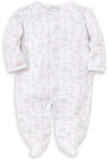 Kissy Kissy Baby's Jungle Out There Printed Cotton Footie