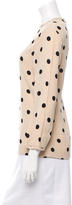 Thumbnail for your product : Kate Spade Polka Dot Print Ruffle-Trimmed Blouse