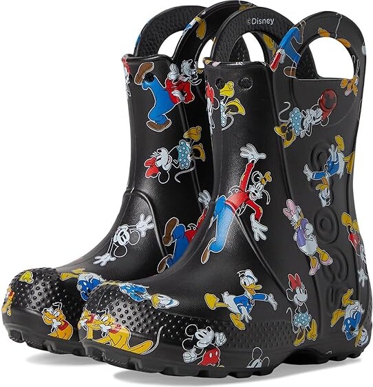 Crocs Kids Handle It Rain Boots (Toddler) Kids Shoes Mickey & Friends : 8 Toddler M, Synthetic