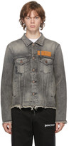 Thumbnail for your product : Palm Angels Grey Venice Denim Jacket