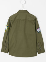 Thumbnail for your product : Stella McCartney Kids badges military shirt