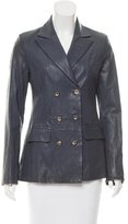 Thumbnail for your product : Thakoon Leather Double-Breasted Jacket