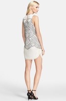 Thumbnail for your product : Parker 'Allegra' Embellished Silk Shift Dress