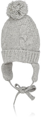 Baby CZ Cashmere Cable-Knit Hat
