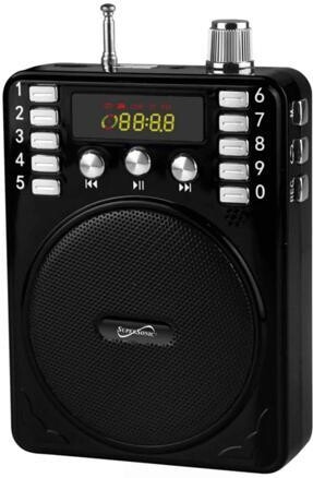 Supersonic Bluetooth Portable PA System Black