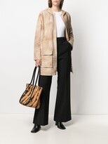 Thumbnail for your product : Sylvie Schimmel Zip-Up Suede Jacket