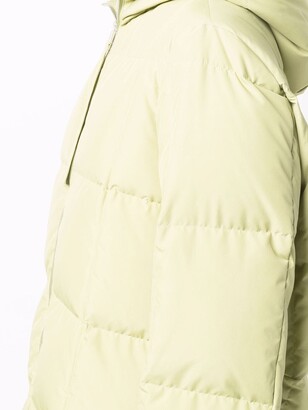 Jil Sander Quilted Hooded Puffer Jacket