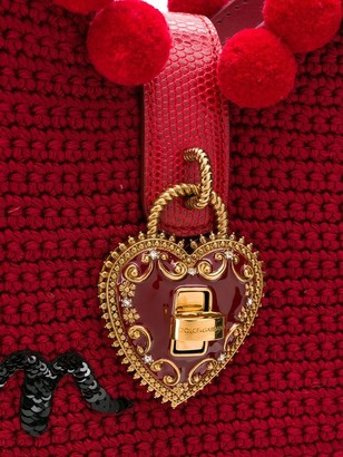 Dolce & Gabbana My Heart crochet bag