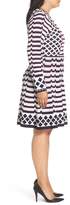 Thumbnail for your product : Eliza J Artwork Jacquard Sweater Dress
