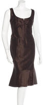 Thumbnail for your product : Carolina Herrera Sleeveless Sheath Dress