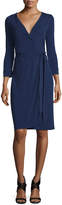 Thumbnail for your product : Diane von Furstenberg New Julian Two Matte Jersey Wrap Dress, Midnight