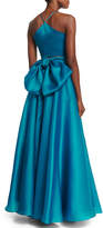Thumbnail for your product : Milly Satin Bow-Back Skirt