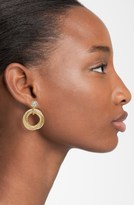 Thumbnail for your product : Anne Klein Crystal Post Drop Earrings