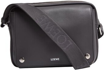 Loewe XS Pebble messenger bag in smooth calfskin