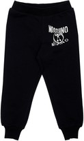 Thumbnail for your product : Moschino Logo Print Cotton Sweatpants