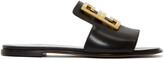 Thumbnail for your product : Givenchy Black 4G Flat Mules