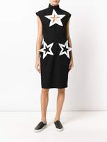 Thumbnail for your product : Kokon To Zai star cut-detail dress