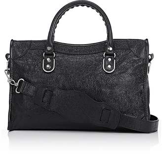 Balenciaga Women's Metallic Edge City Small Leather Bag