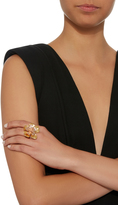 Thumbnail for your product : Oscar de la Renta Bold Gold-Tone Flower Ring