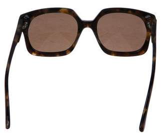 Elizabeth and James Tortoise Square Sunglasses